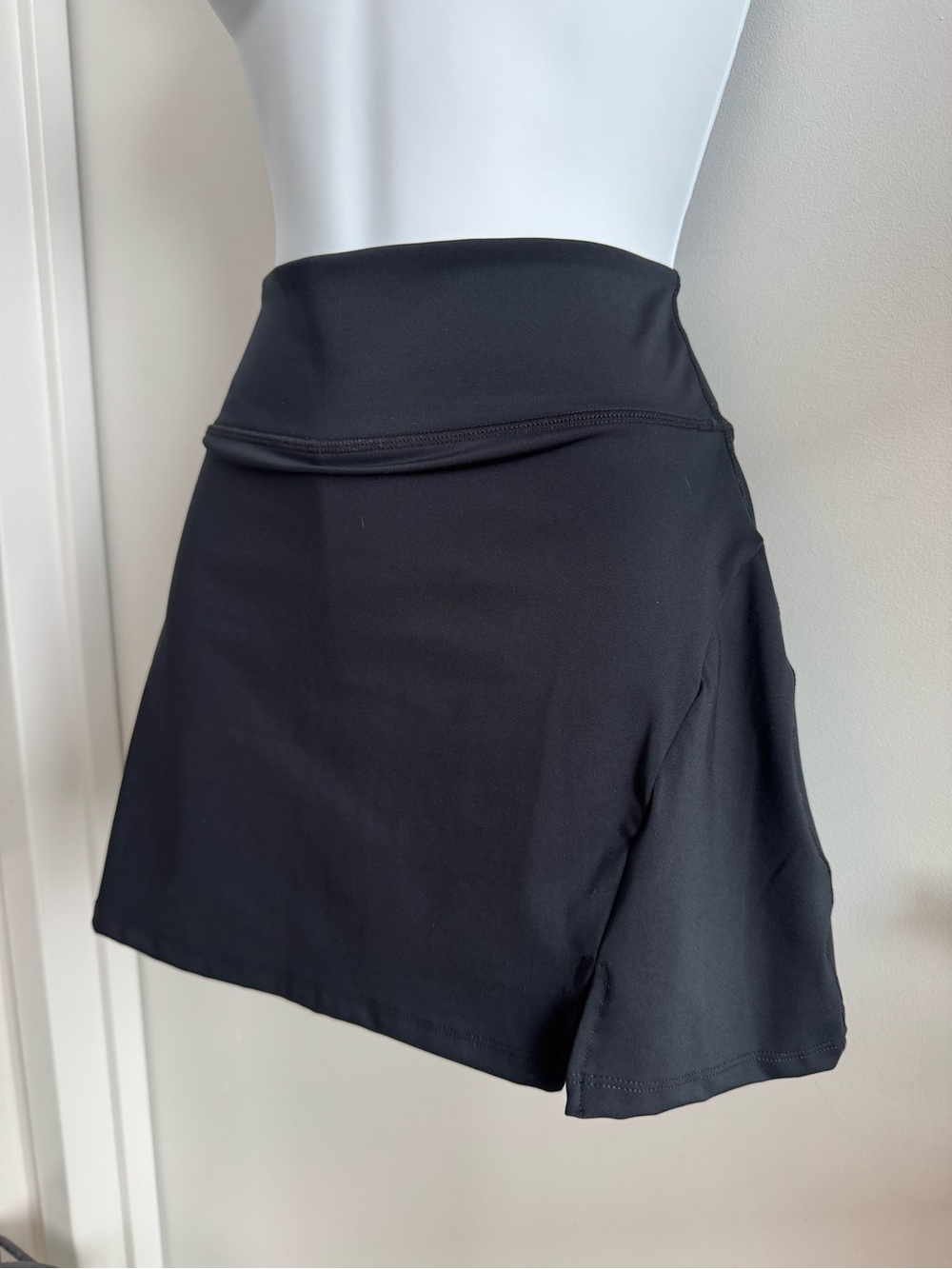Fashion Nova Black Athletic Skirt